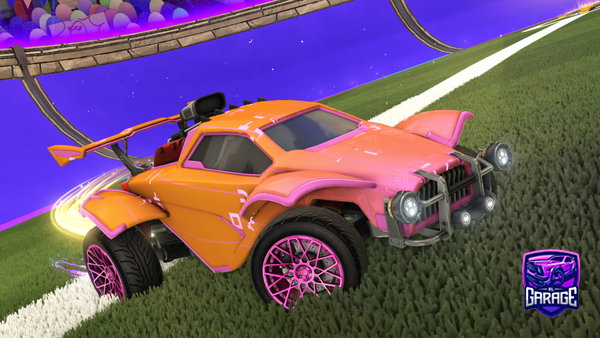 A Rocket League car design from Tub617