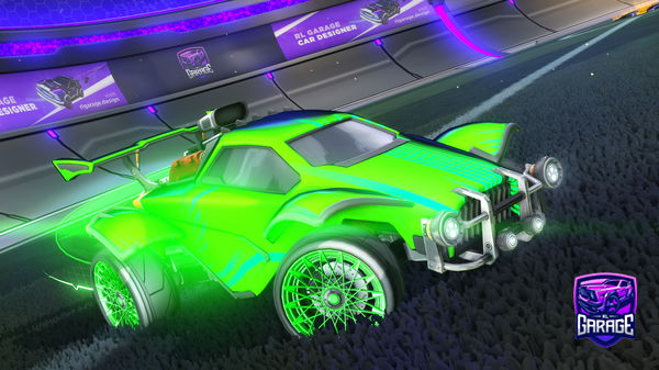 A Rocket League car design from Watterfox