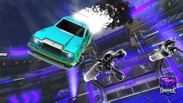 A Rocket League car design from Rickyparsons