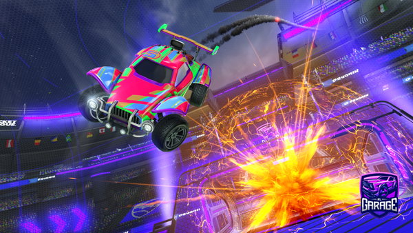 A Rocket League car design from peekabooSmallBuzzboo
