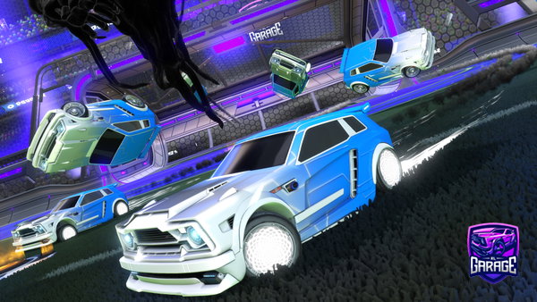 A Rocket League car design from Azza_TTV_YT