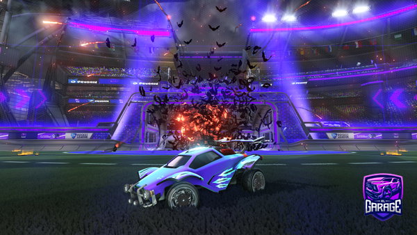 A Rocket League car design from s5amppu