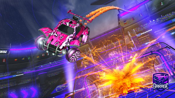 A Rocket League car design from dmncb