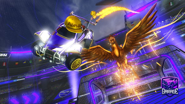 A Rocket League car design from Poppydog8625