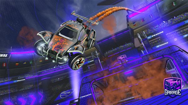 A Rocket League car design from TheBobFisher