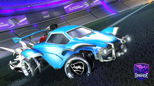 A Rocket League car design from kn9ghted