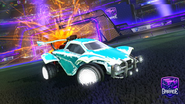 A Rocket League car design from AFlockOfDonuts