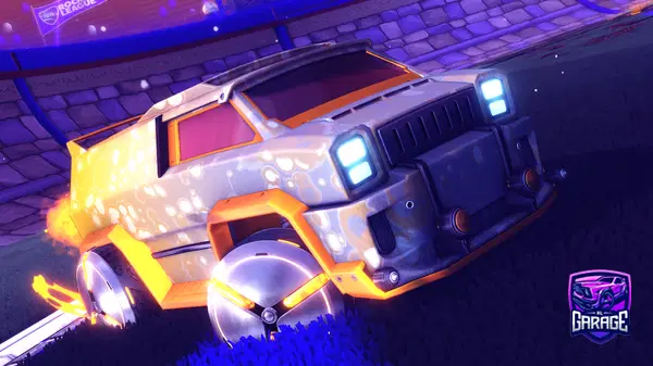 A Rocket League car design from hood_boy