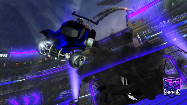 A Rocket League car design from McMatthew999