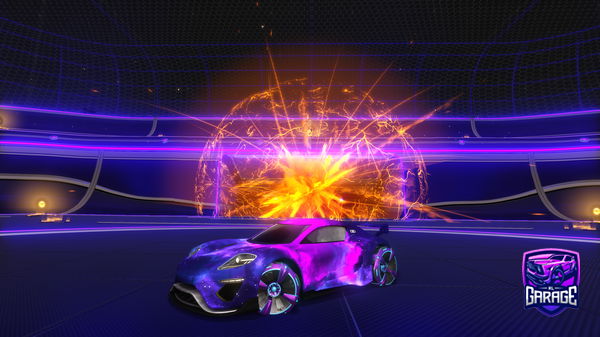 A Rocket League car design from Ox0375