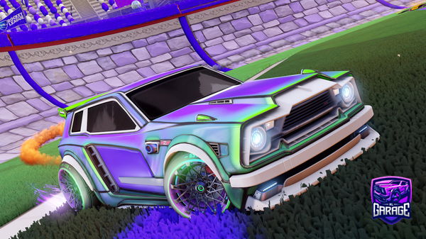 A Rocket League car design from Zoey07