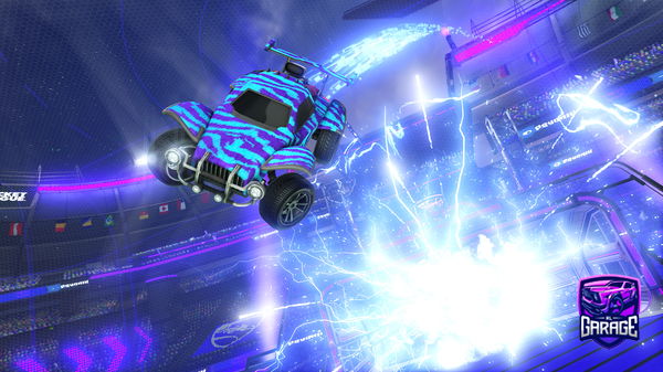 A Rocket League car design from Catroll111