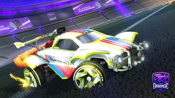 A Rocket League car design from Guzby_