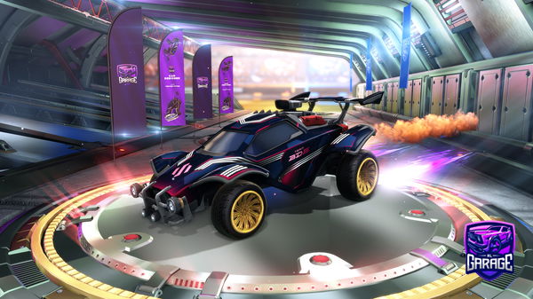 A Rocket League car design from Jajabu