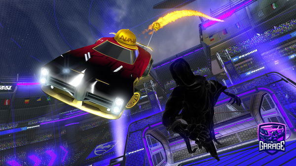 A Rocket League car design from GGames