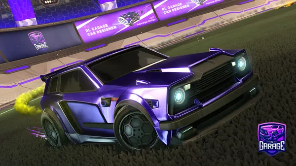 A Rocket League car design from GHo_X_ST