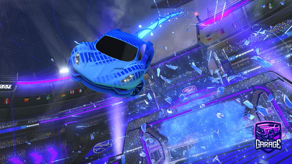 A Rocket League car design from DJ_EM3RALD