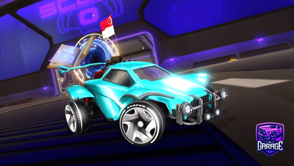 A Rocket League car design from Einoxity