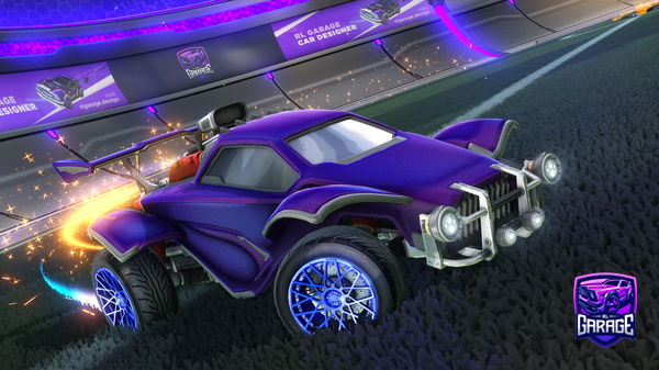 A Rocket League car design from Etfooty