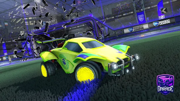 A Rocket League car design from paksnshs