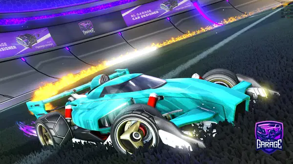 A Rocket League car design from Mc_FLY7996