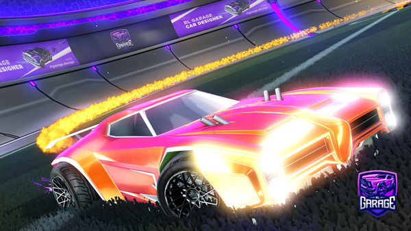 A Rocket League car design from -_-K2l-_-A7