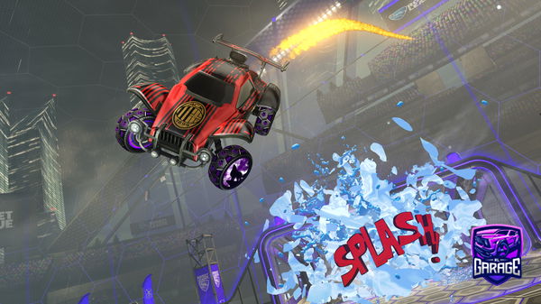 A Rocket League car design from Flarez_YT