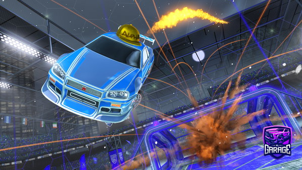 A Rocket League car design from Dani_10Gamer