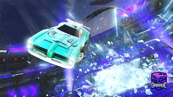 A Rocket League car design from Amphy