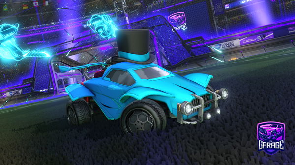 A Rocket League car design from Geo_Hell86