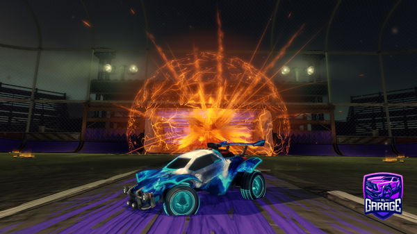 A Rocket League car design from DarkPasta