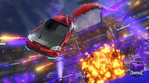 A Rocket League car design from Stylorlez