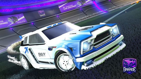 A Rocket League car design from JC_ROARS