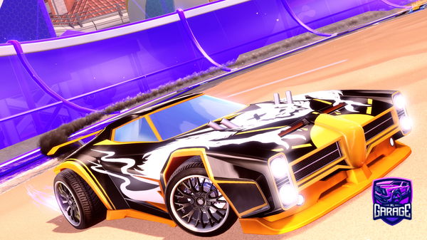 A Rocket League car design from peperupi0360