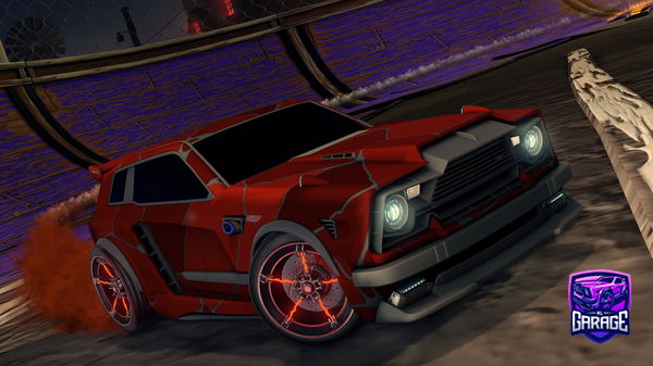 A Rocket League car design from Emriksolo14