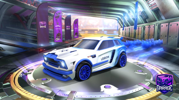 A Rocket League car design from brain_dix