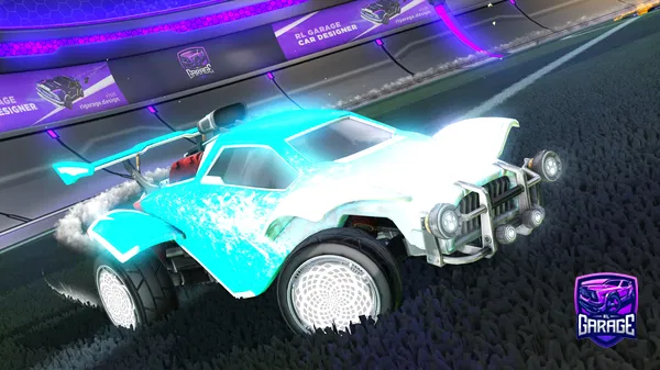 A Rocket League car design from Huntergto68yt