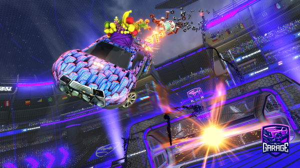 A Rocket League car design from RT911