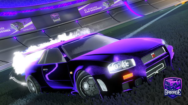 A Rocket League car design from Sweetchuck