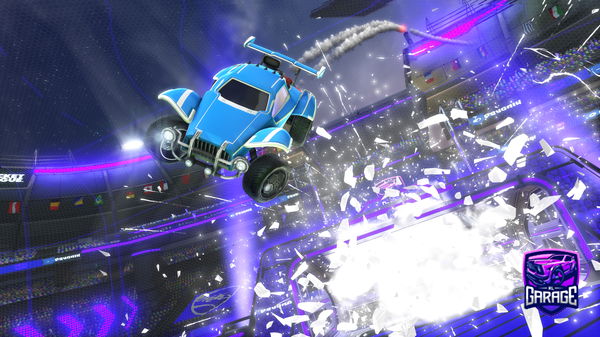 A Rocket League car design from ItzAlfzeu