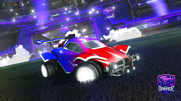A Rocket League car design from Guerodark