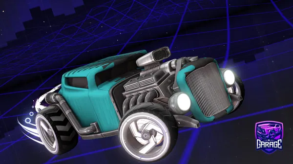 A Rocket League car design from TopBinner