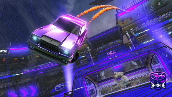 A Rocket League car design from XXIIVXV