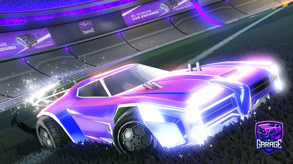 A Rocket League car design from Mechx4