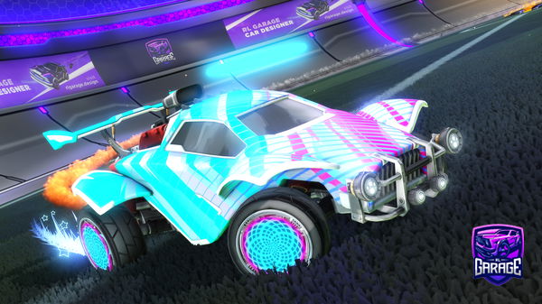 A Rocket League car design from V01D_Cyber