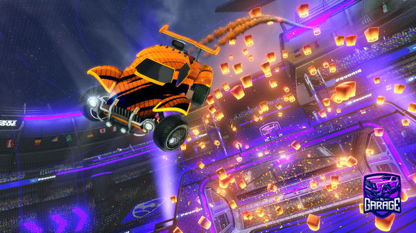 A Rocket League car design from KN4lVR