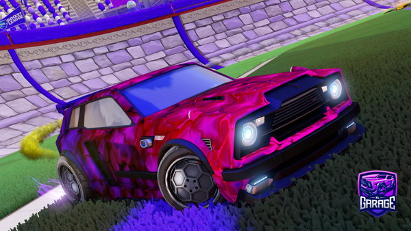 A Rocket League car design from Soma13