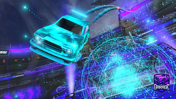 A Rocket League car design from Tsm_burgers10