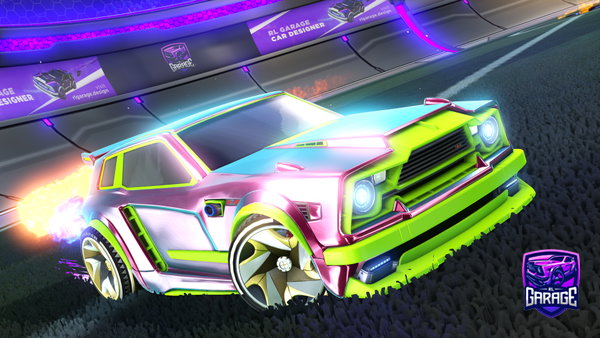 A Rocket League car design from Apex_Shredder3