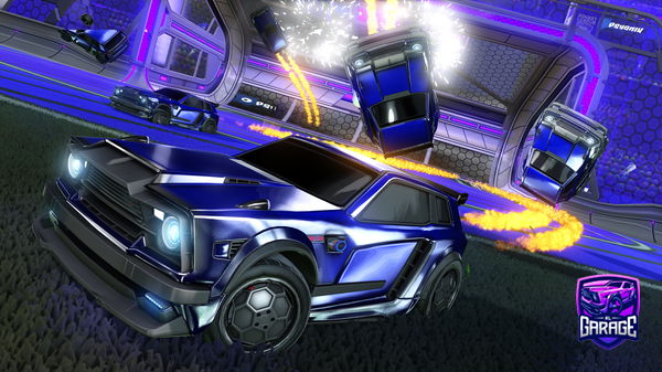 A Rocket League car design from BLOOZE_CLASSIX